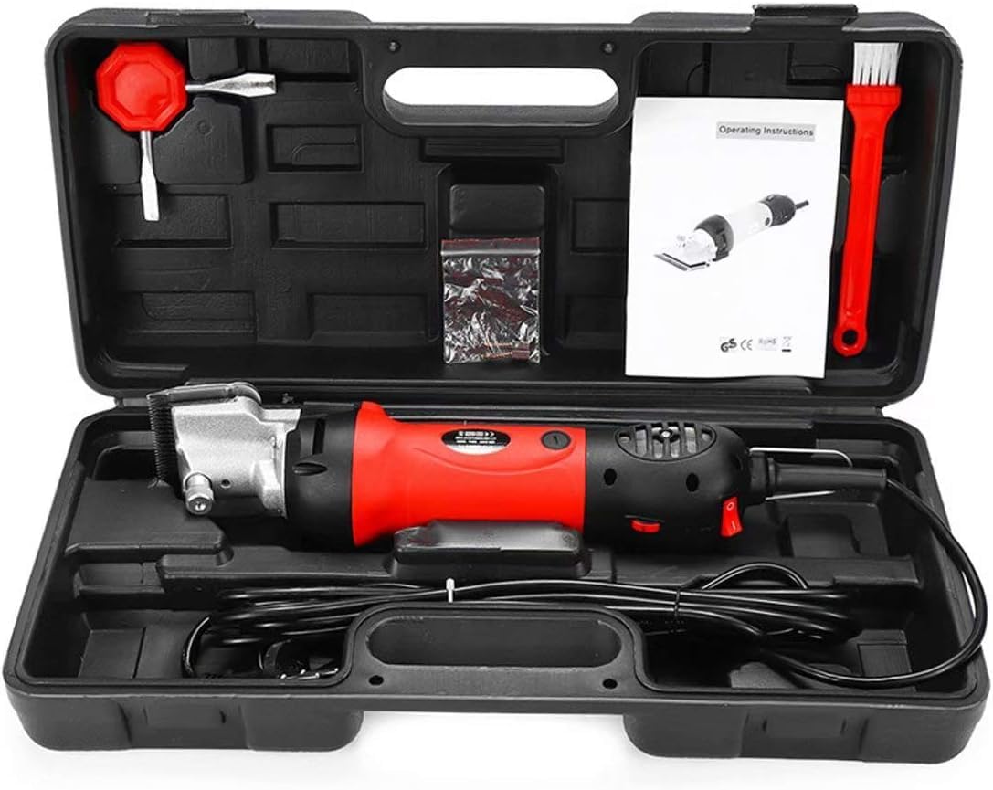 羊バリカン 羊の毛刈り 電気はさみ スピード調整可能 6段スピ